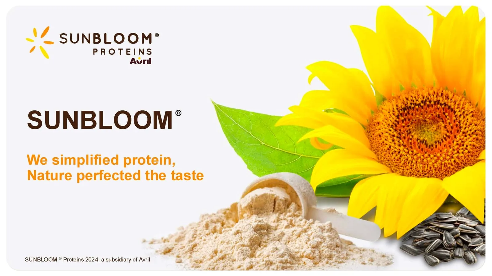 Sunbloom — Réécrire le sales deck de Sunbloom pour vendre la science de ses protéines végétales