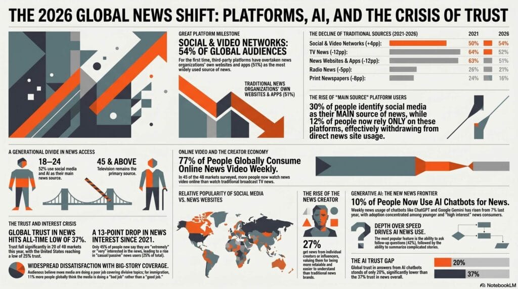 Platforms have surpassed television. In nutrition and health, it's trust that is becoming scarce.