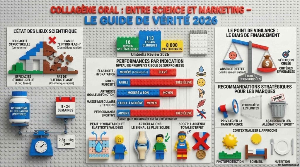 Collagène oral : ce que la science dit vraiment (et ce que le marketing oublie de préciser)