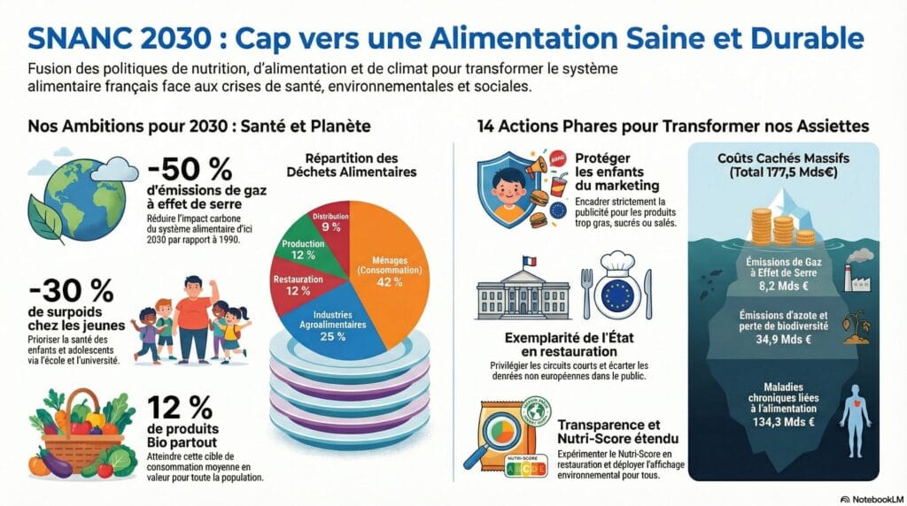 Stratégie nationale alimentation, nutrition et climat 2025–2030 - quels impacts sur les ingrédients ?