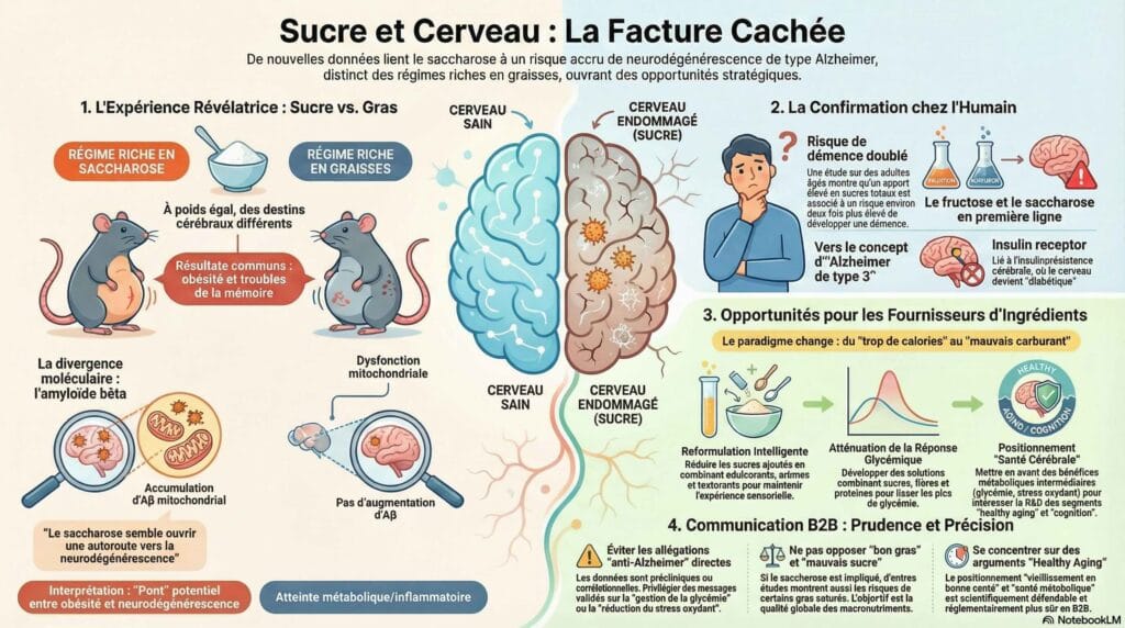 Sucre et cerveau: la facture cachée